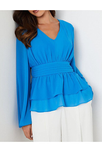 Evendi Blouse, Blue