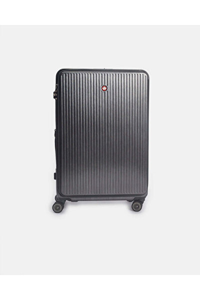 REDTAG Grey Metallic Flo Canada Luggage (24 Inch)