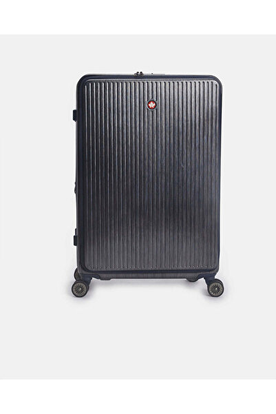 REDTAG حقيبة سفر كندا زرقاء معدنية (24 بوصة)