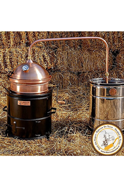 Destilatori Tuica 35 Liter Boiler with Mixer and Wood Firebox