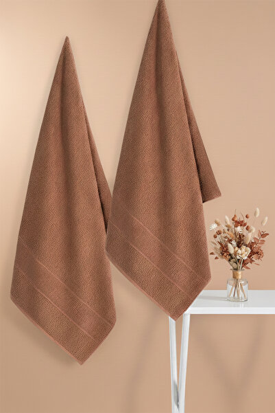 Cotonila Royal | 70x140 Cm 2'Li Banyo Havlu Seti, %100 Pamuklu Havlu Takımı