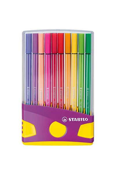 Stabilo Markere cu 68 de stilouri, 20 de culori/set, violet Color Parade
