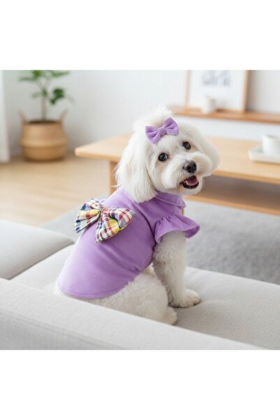 OEM Fluffy dress for small and medium pets, snap closure system, XINA011