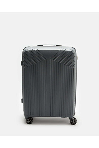 REDTAG عربة أمتعة رمادية مزخرفة (28 بوصة)