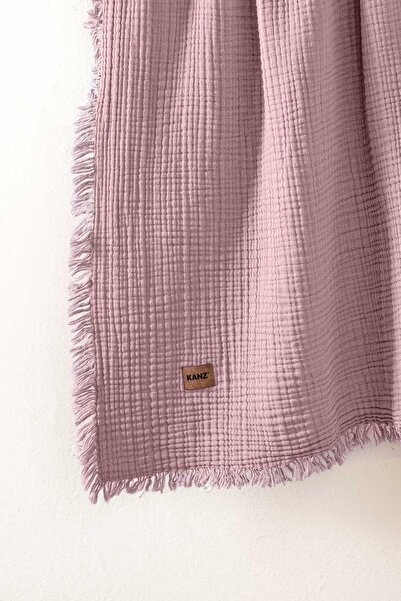 Budi Kanz Baby 4 Layer Muslin Blanket Knz-027 Dusty Rose