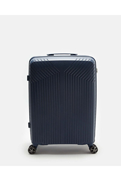 REDTAG عربة أمتعة ذات نسيج بحري (20 بوصة)