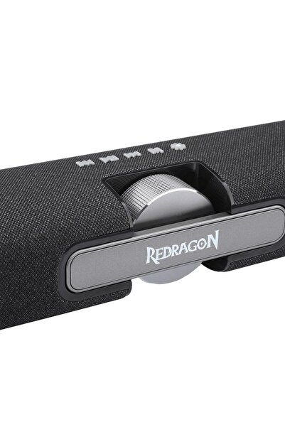 REDRAGON Soundbar Bluetooth Dora iluminare RGB, 10W RMS, Negru