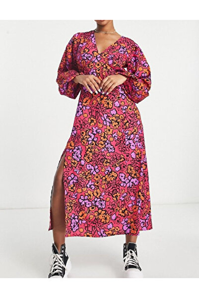 INFLUENCE Long dress, Pink