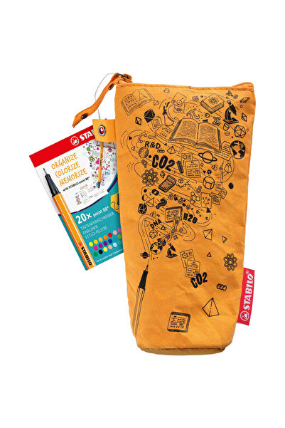 Stabilo point 88 fineliner, 20 colors/set, paper fibre case