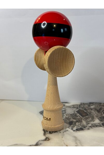 Krom Kendama KENDAMA KROM PRO USA BEST QUALITY 18cm Red Black