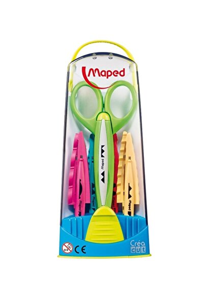 Maped Scissors 13 cm with 5 interchangeable blades Creativ