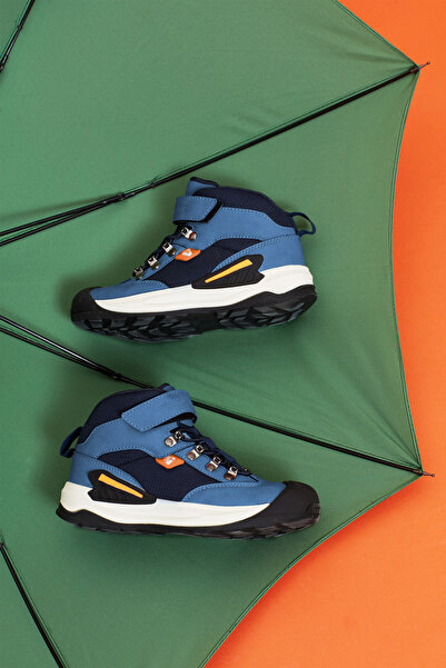 Vicco Stone Basic Boys' Navy Blue Boots