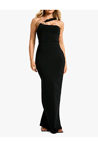 BOOHOO Long dress, Black