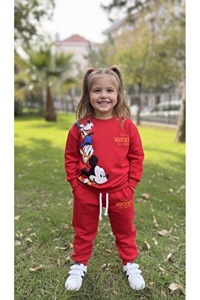 Toka Perisi Red Mickey Unisex Suit Two Threads