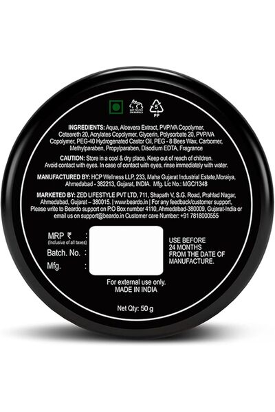 BEARDO XXtra Strong Hold Hair Wax 50 G V 2