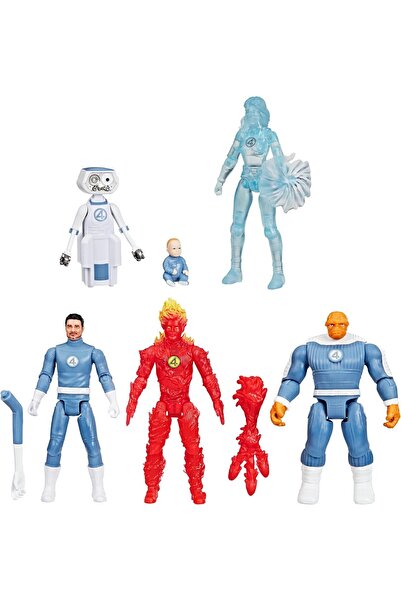 Hasbro Fantastic Collection 6‑Figure 4-Inch Scale Set B0F4WK528Z (Ages 4+)