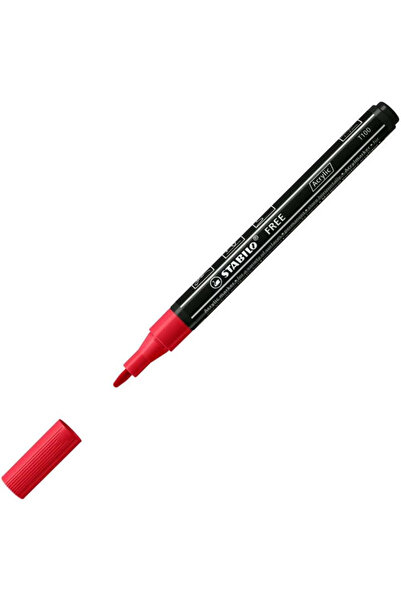 Stabilo Free Acrylic T100 Marker Set 'Royal', 5 colors