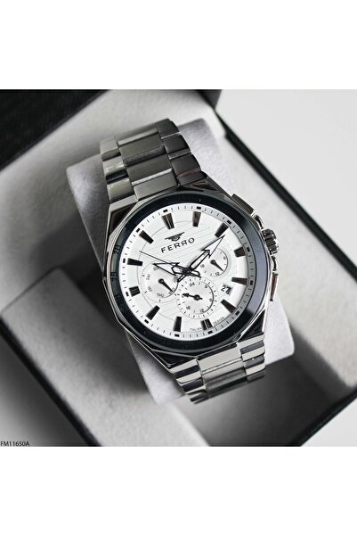 FERRO Fm11650A Men's Wristwatch with Steel Band