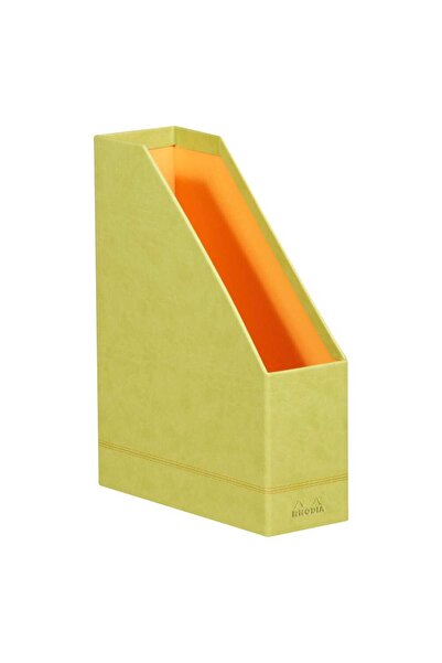Rhodia Rhodiarama Document Holder, Faux Leather, Anise Green