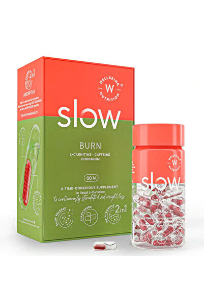 Wellbeing Nutrition كبسولات بطيئة الحرق - الأيض، تساعد على حرق الدهون، الطاقة...