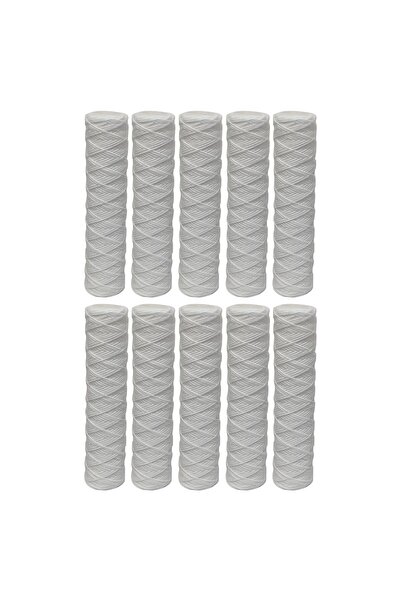 Raco خراطيش استبدال فلتر المياه مقاس 10 بوصات، عبوة من 10 قطع (GAC)