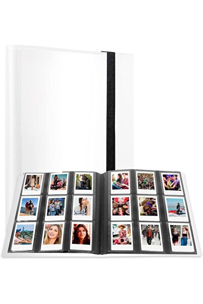 eWINNER ألبوم صور صغير الحجم يحتوي على 432 جيبًا متوافق مع كاميرا فوجي فيلم إ...