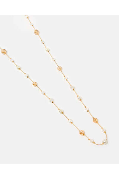 REDTAG قلادة نسائية مزينة بالذهب