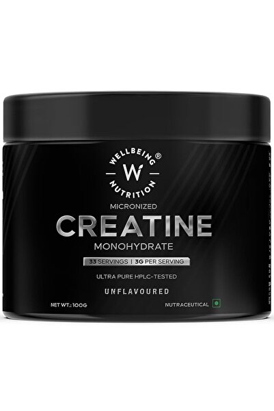 Wellbeing Nutrition Creatine Monohydrated Unflavored 100 g