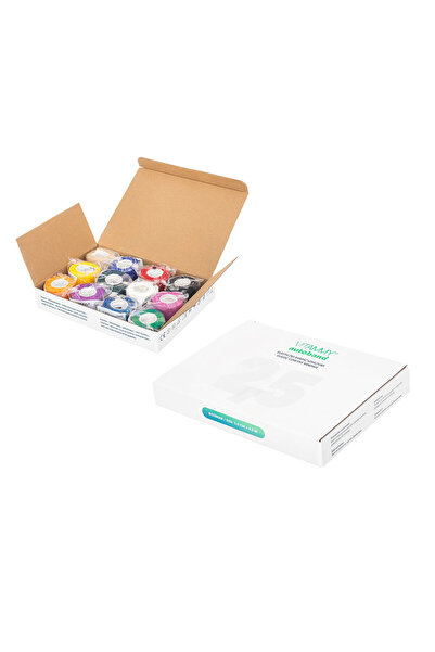 Vitammy Set bandaje elastice autoadezive Autoband, fara lipici, rezistent la apa, 2.5 x 450 cm