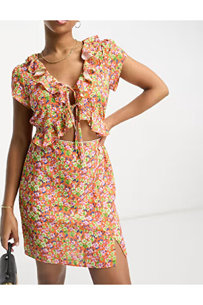 Evendi Short dress, Floral print