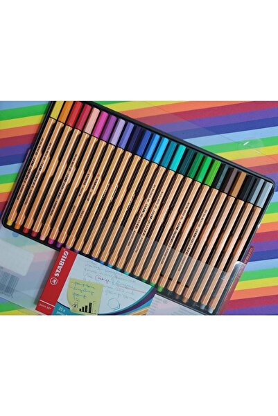 Stabilo Fineliner point 88, set of 25 colors