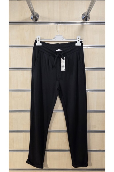 trendbysena Women's Pants Steel Knitted Elastic Waistband