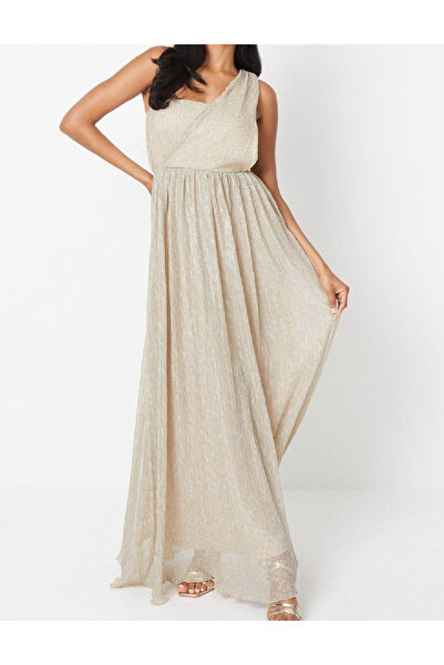 Evendi Long dress, Cream