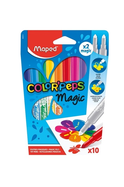 Maped Carioca Color Peps Magic 10 culori/set