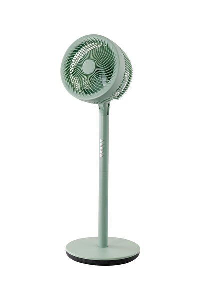 modi 16" Pedestal Fan 3-Speed Circulating Floor Fan, Oscillation, Adjustable Height Stand Fan