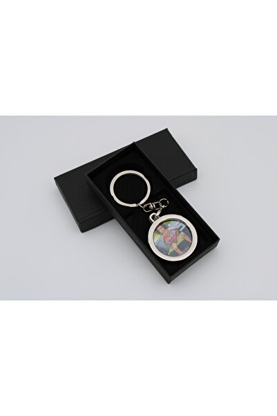 Paperla Breloc metalic personalizare foto rotund