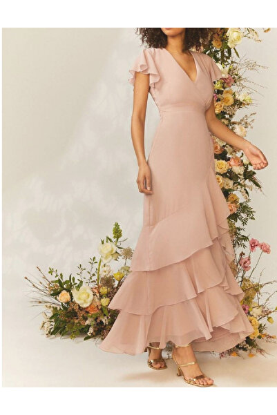 Coast Long dress, Powder Pink