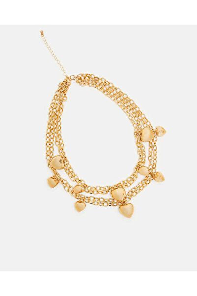 REDTAG قلادة نسائية مزينة بالذهب