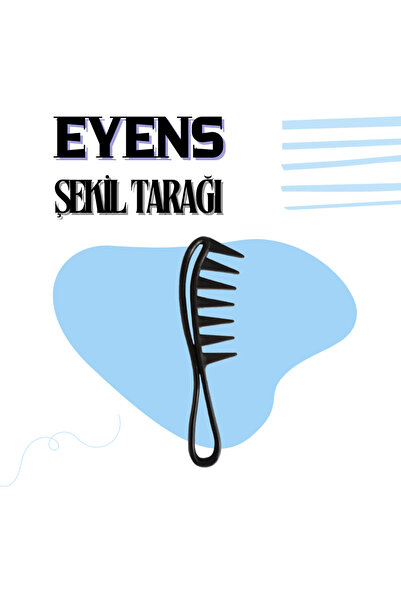 EYENS مشط ميراكل + مشط تشكيل الشعر بالشمع، مجموعة من قطعتين