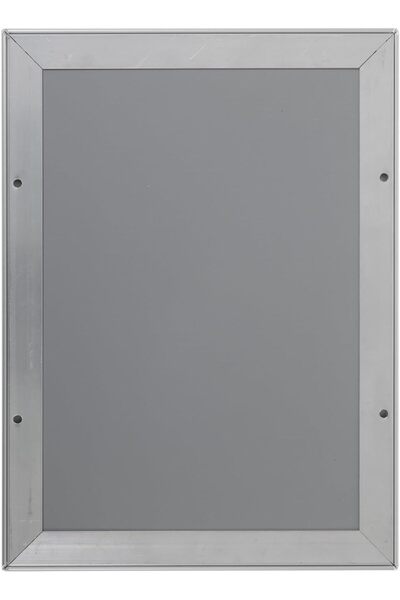 Europel Snap Frame A4 - 25 mm Aluminium Anodised, Anti-Glare Cover