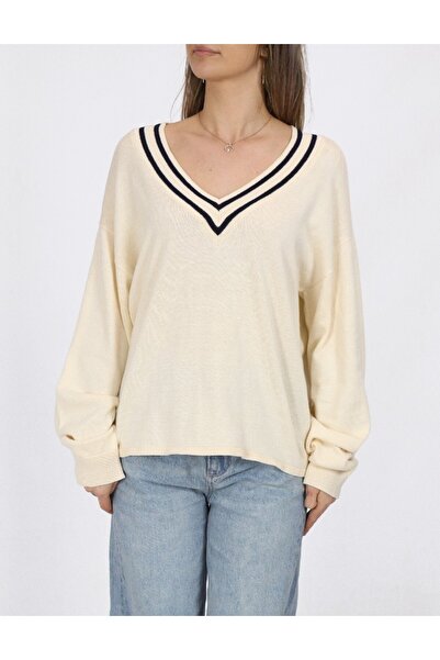 PIECES Blouse, Cream