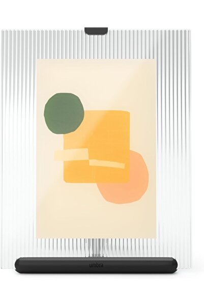 umbra Flute Picture Frame, 4x6 in, Black