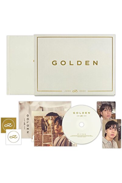 Generic JUNGKOOK - [GOLDEN] (SOLID Ver.) Book Case + Photo Book + CD + Photocards