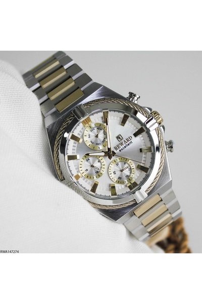 Reward Rwa147274 Men's Wristwatch with Steel Band