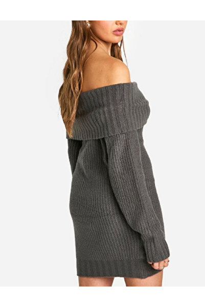 BOOHOO Short dress, Gray