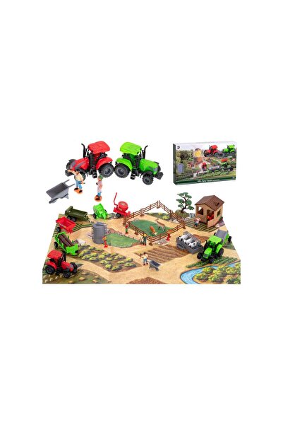 Three top online Farm with animals and machines - 49 pcs