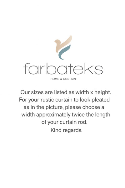 farbateks Petrol Green Color Colorful Rustic Eyelet Tulle Curtain Gradient Color Transitioning Tulle Curtain