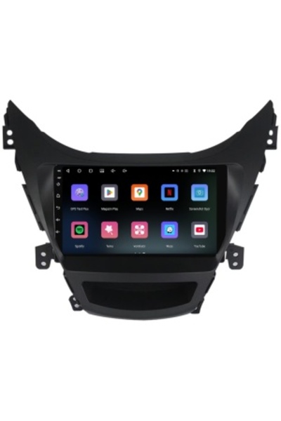 Piloton Navigation for Hyundai Elantra 2010-2016 - 9 inch, 6 GB RAM, 128 GB, Octa-Core