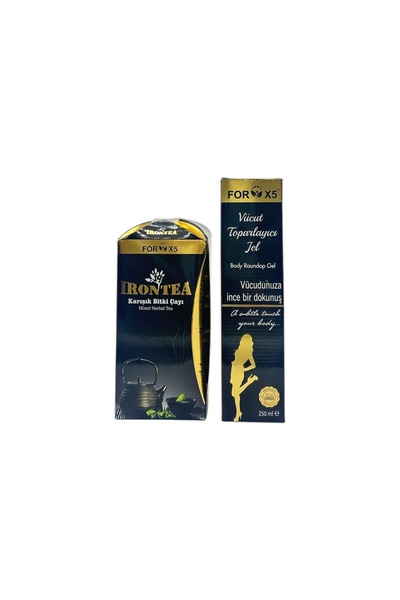 FORX5 Vücut Sıkılaştırıcı Bakım Jeli – Bitkisel Sindirim Destek Çayı