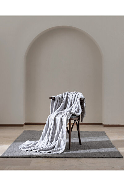 Madame Coco Κουβέρτα τηλεόρασης Corbeau Welsoft - Γκρι